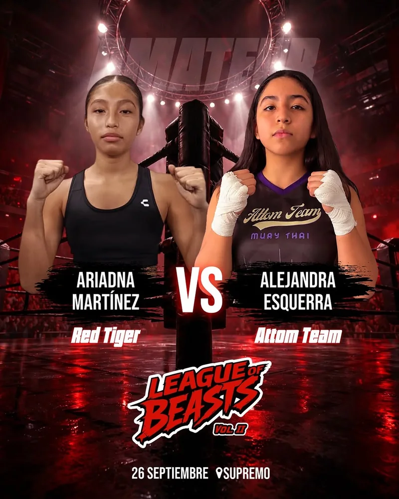 Cartel: Ariadna Martínez vs Alejandra Esquerra