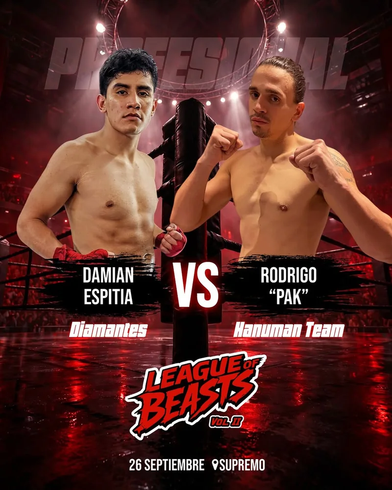 Cartel: Damián Espitia vs Rodrigo “Pak” Berlanga