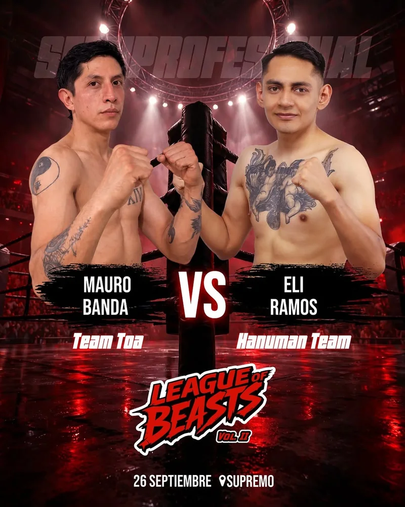 Cartel: Mauro Banda vs Eli Ramos
