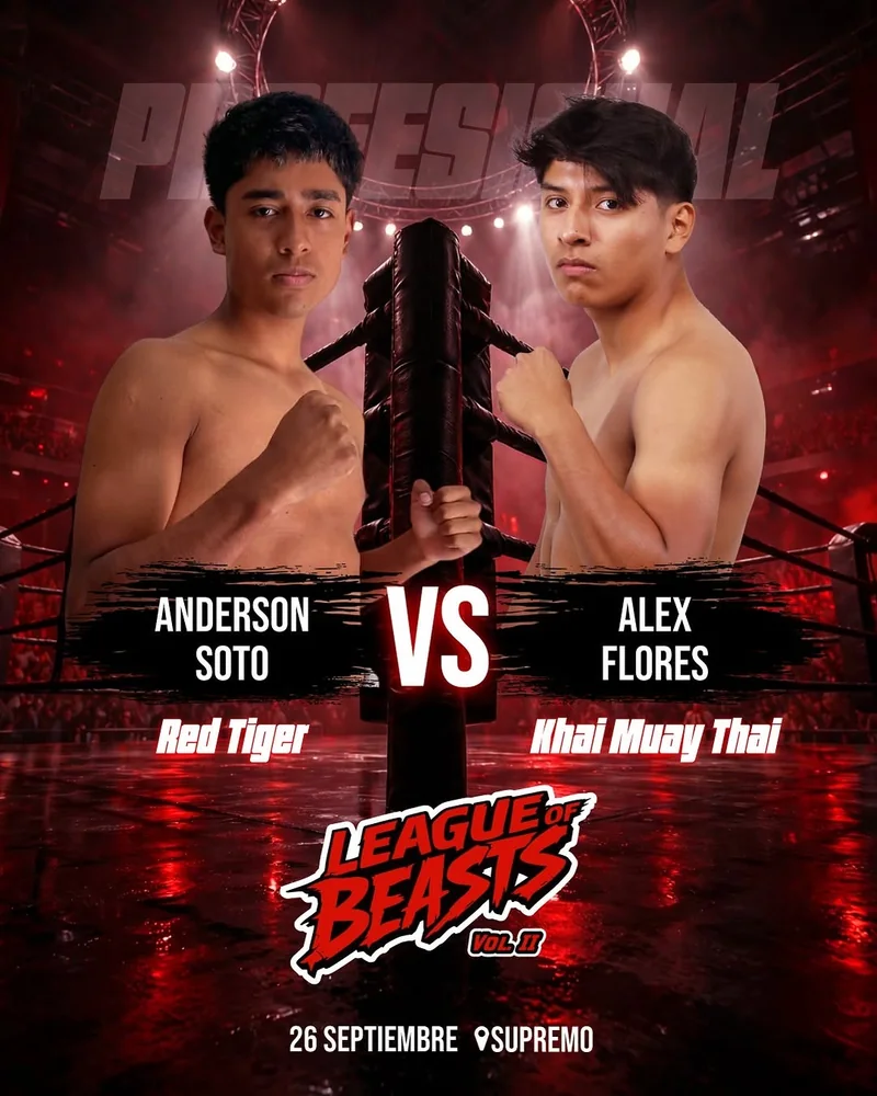 Cartel: Anderson Soto vs Alex Flores